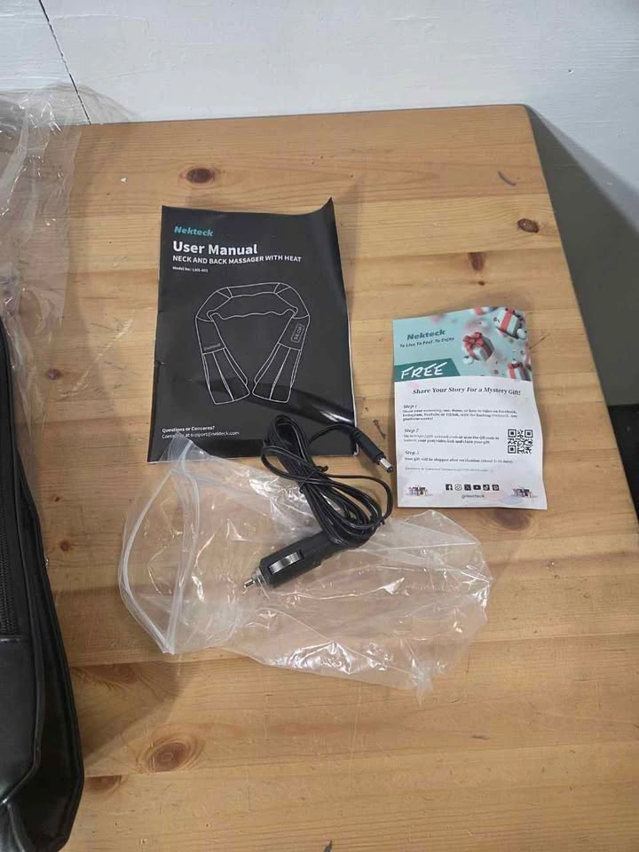 Neck and Shoulder Massager with Heat Remote - photo 5