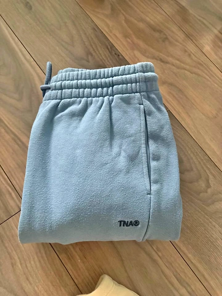 Tna Cozy Fleece Boyfriend Sweatpant - Size S, Stratus Blue