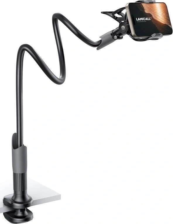 Phone Holder Bed Gooseneck Mount - Cell Phone Stand Clamp - photo 2