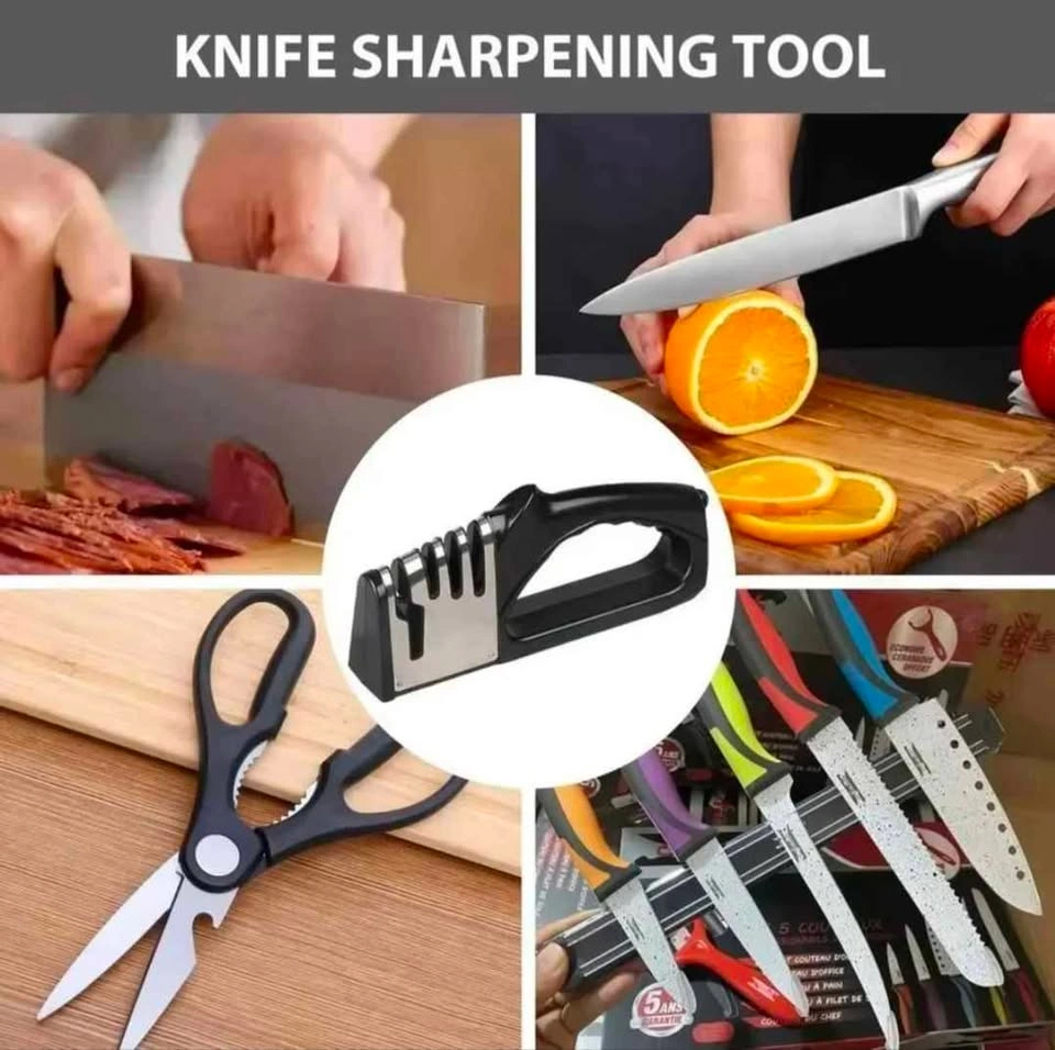 4-in-1 Knife and Scissor Sharpening Tool - photo 3