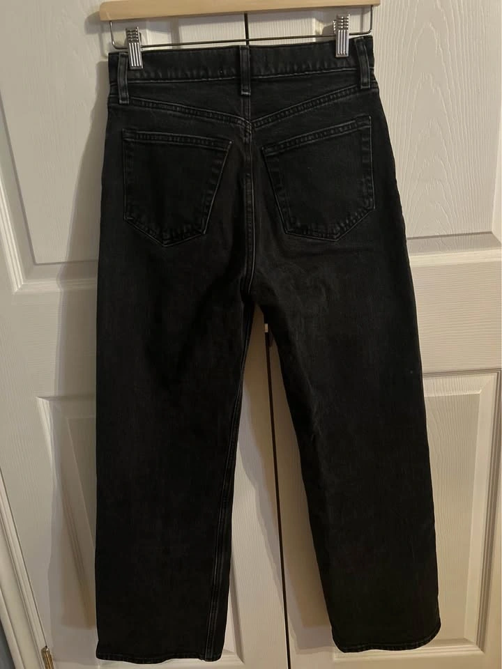 Abercrombie High Rise 90s Relaxed Split-Vent Hem Jean - photo 3