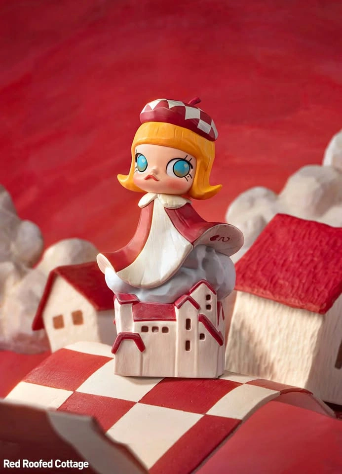 MOLLY Scenery Along the Way — Red-roofed Cottage