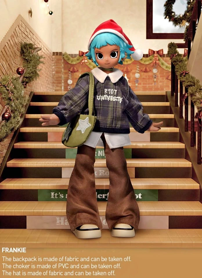PEACH RIOT Winter Break OOTD — Frankie
