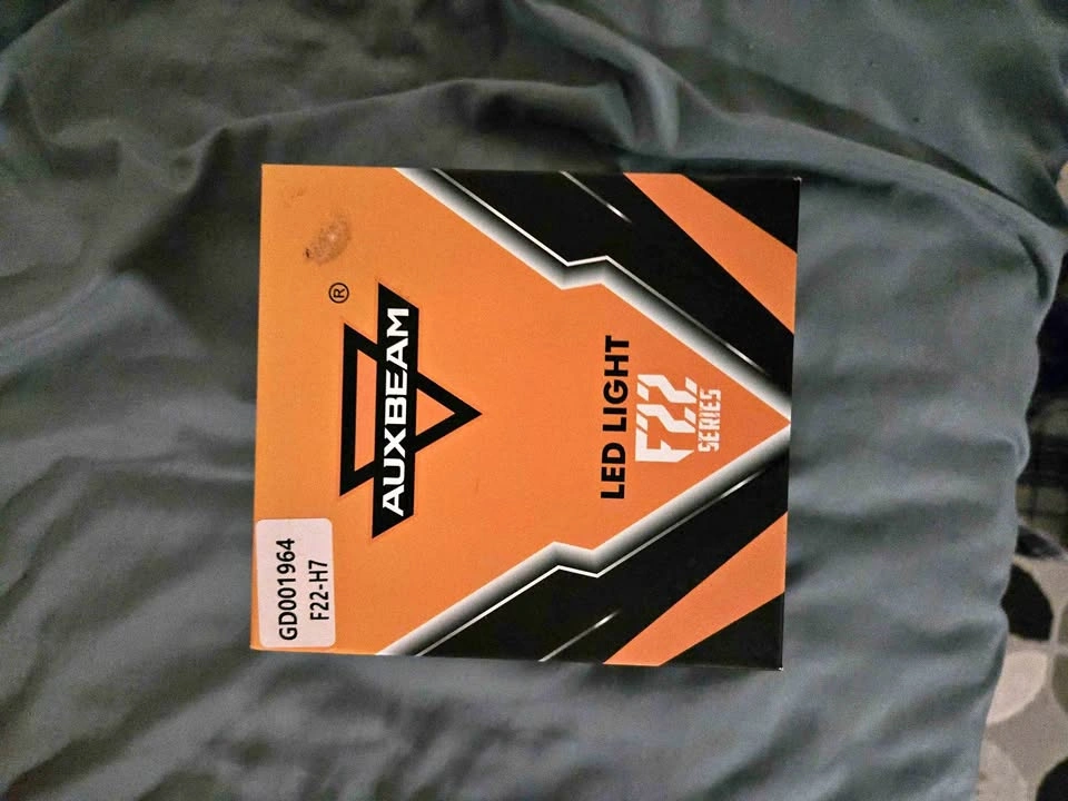 Auxbeam F22 Series H7 LED Headlight Bulbs – Brand New in Box