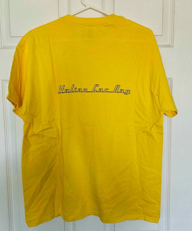 Woodbridge Italian Car Day Graphic T-Shirt - Size Large - photo 2