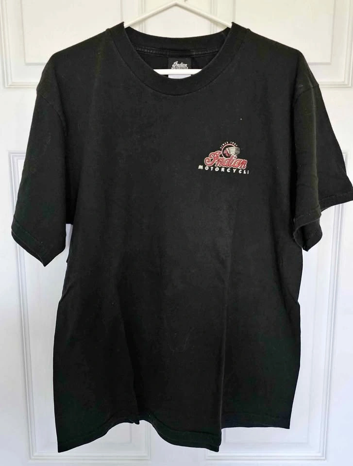 Vintage Y2K Indian Motorcycle T-Shirt - Bike Week 2000