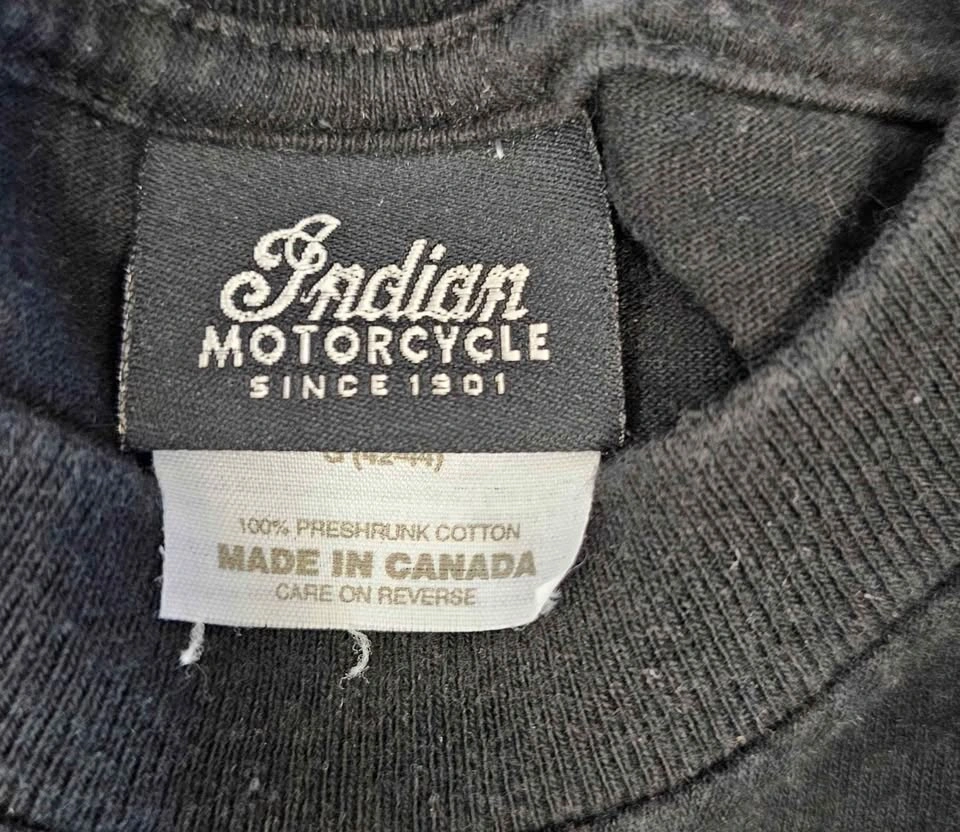 Vintage Y2K Indian Motorcycle T-Shirt - Bike Week 2000 - photo 4