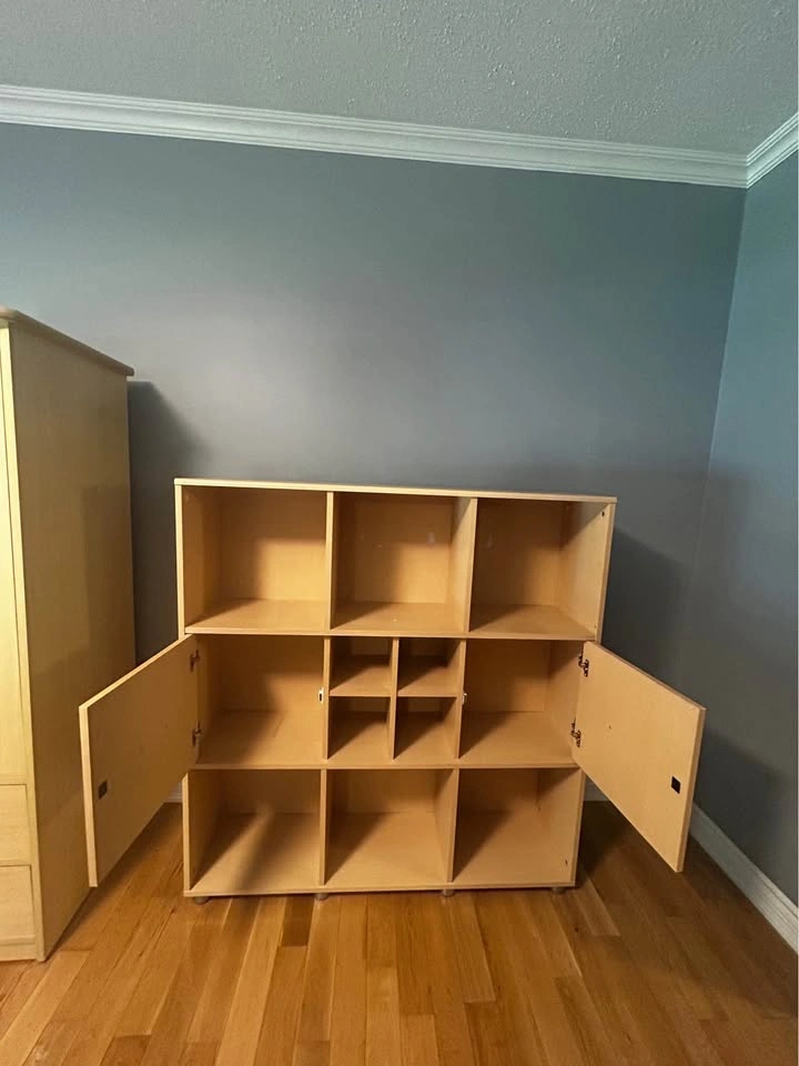 Wood Storage Cabinet / Cubby Organizer - photo 4