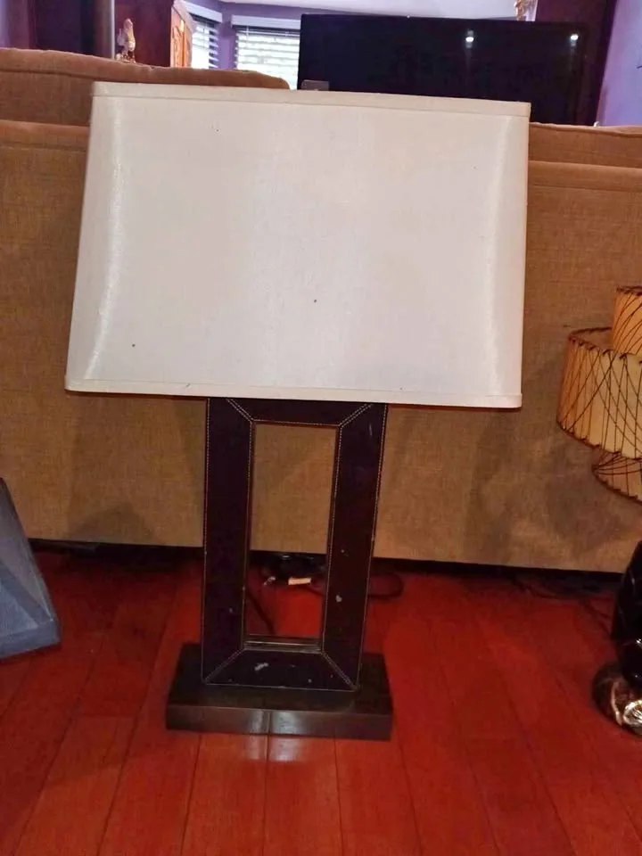 Leather Frame Desk Lamp thumbnail