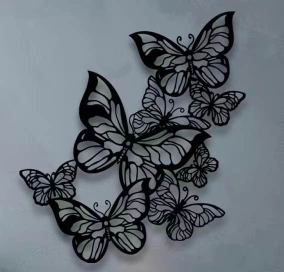 *NEW* Butterfly Metal Wall Art - photo 2