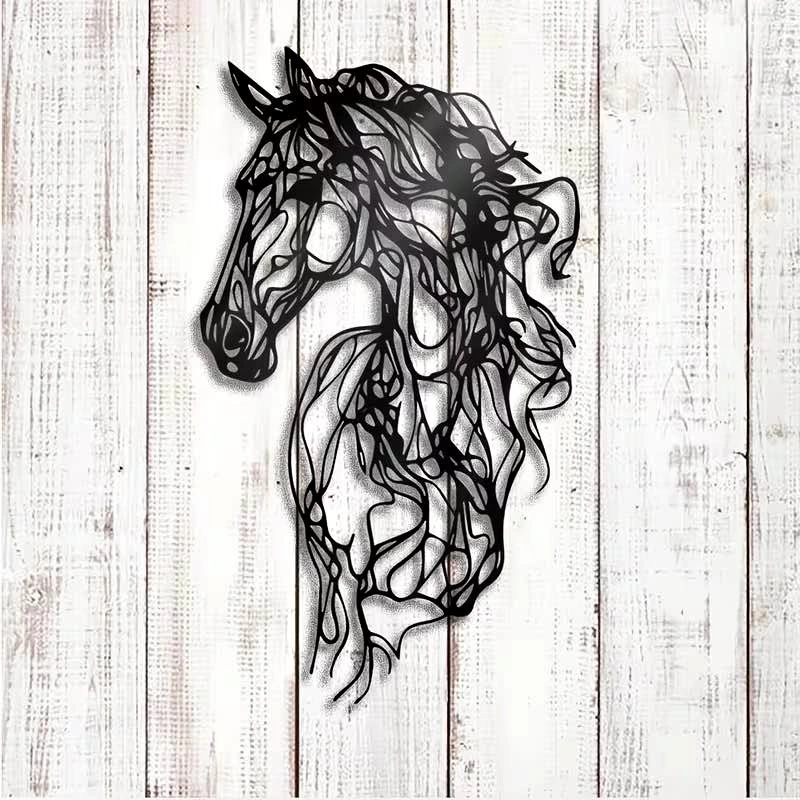 *NEW* Horse Metal Wall Art