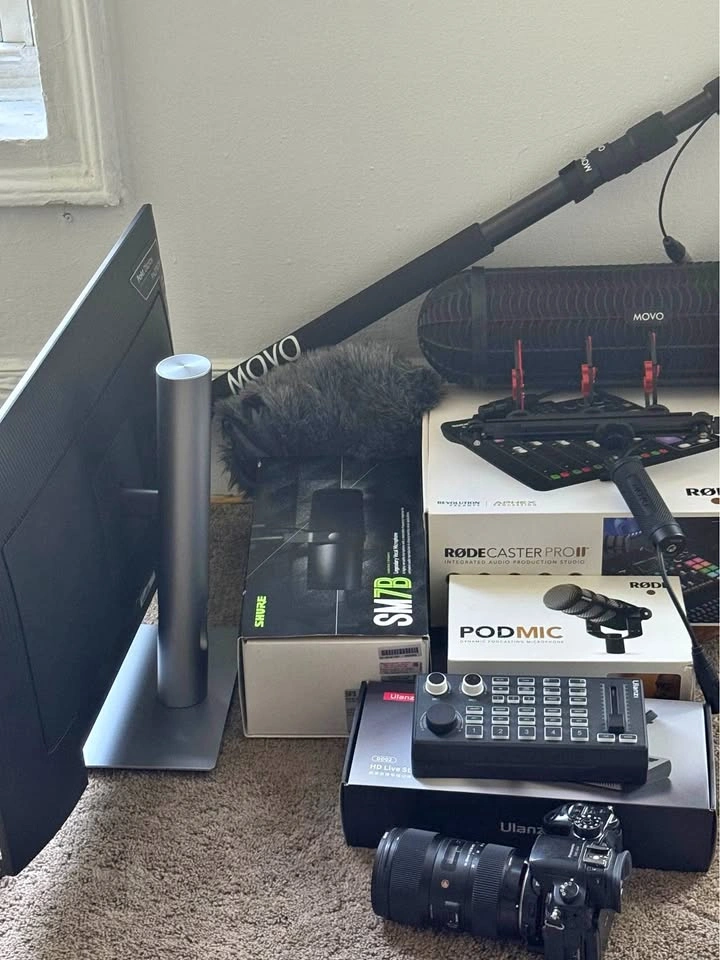 4K Pro Studio Liquidation - Panasonic GH4, ASUS, Shure, Røde
