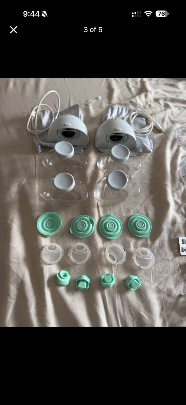 Elvie Double Wearable Breast Pump - photo 5