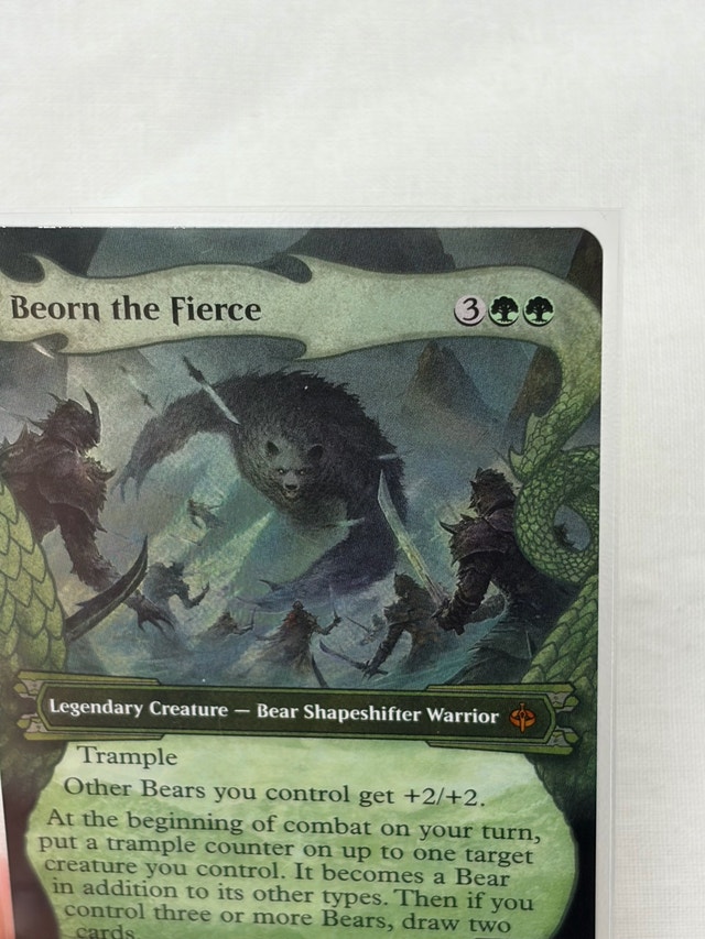 MTG Beorn the Fierce #266 The Hobbit Dragon Hoard Surge Foil - photo 5