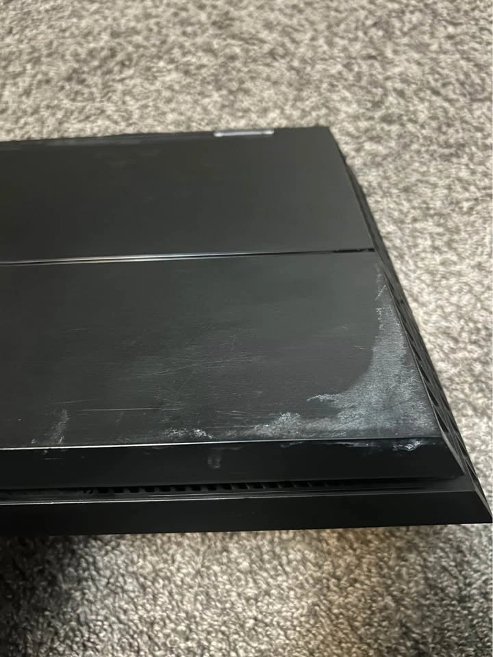 PS4 Original 500GB + Red Controller | Fully Working | Great Bund - photo 5