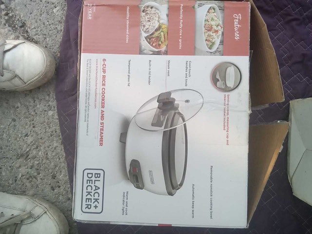 Black and Decker 6 Cup Rice Cooker