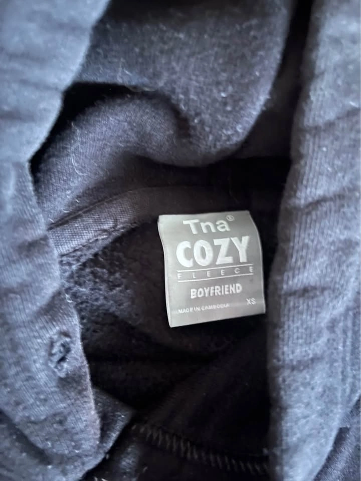 Black Tna cozy boyfriend hoodie - photo 2