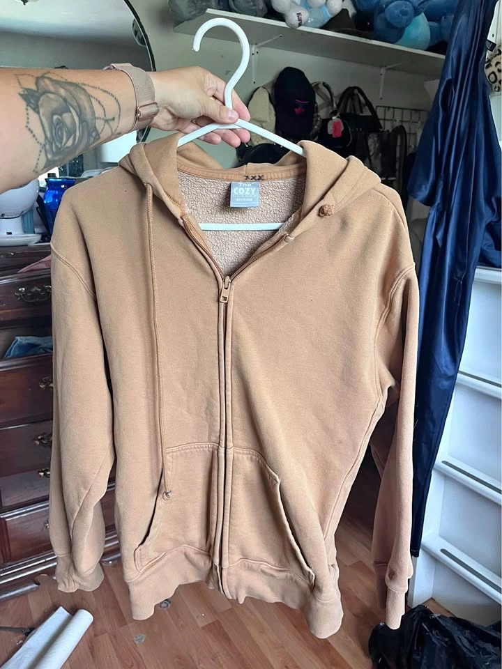 Tna cozy boyfriend zip up