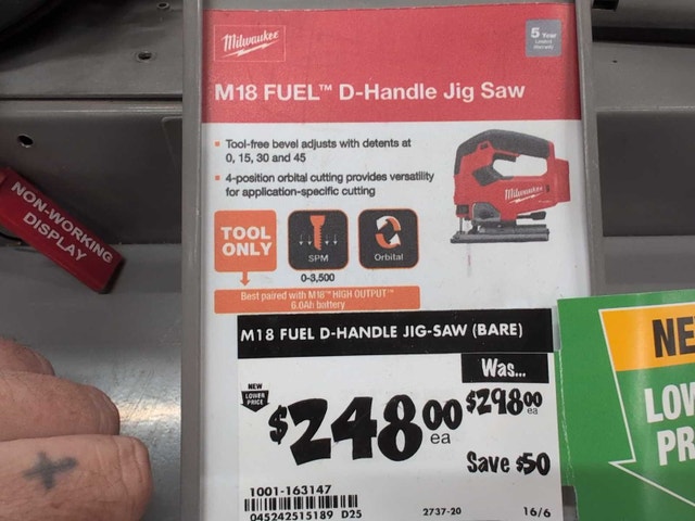 Looking for Milwaukee M18 tools - photo 3