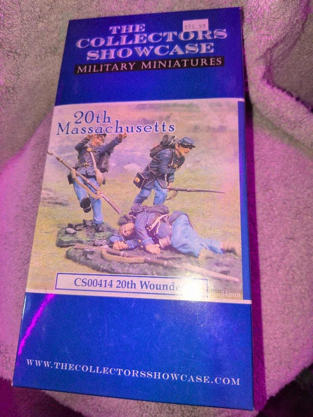 The Collectors Showcase 20th Massachusetts Military Miniatures