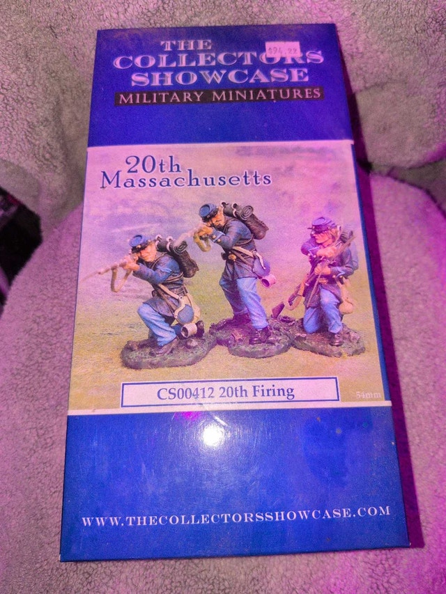 The Collectors Showcase 20th Massachusetts Military Miniatures