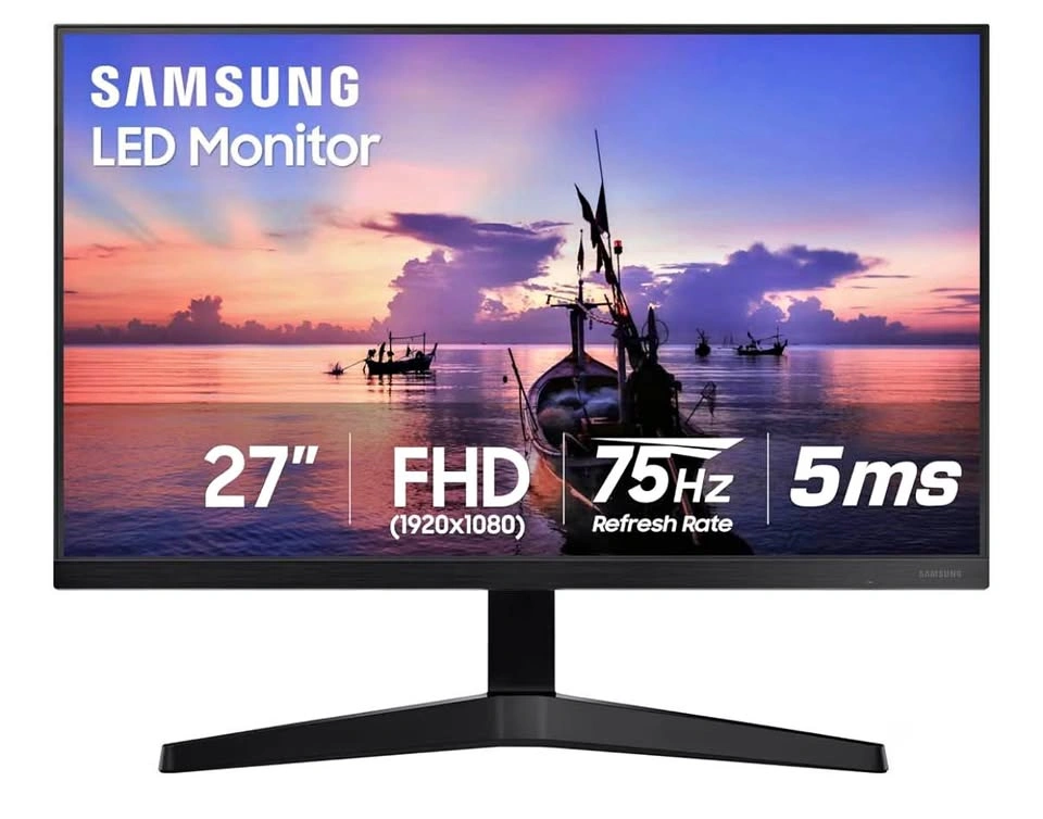 Samsung 27" LED Lit Monitor FHD 75Hz