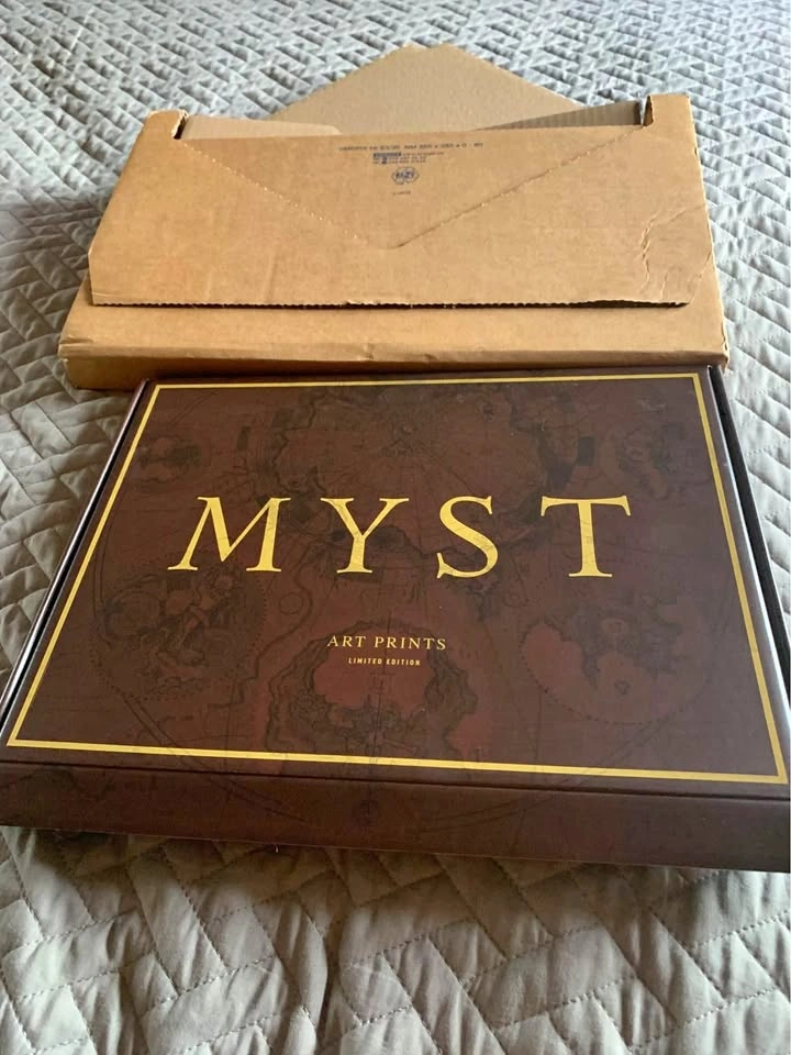 Myst prints rare limited edition