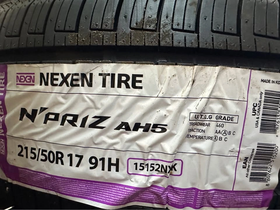 Nexen 215/50R17 all season tires - photo 2