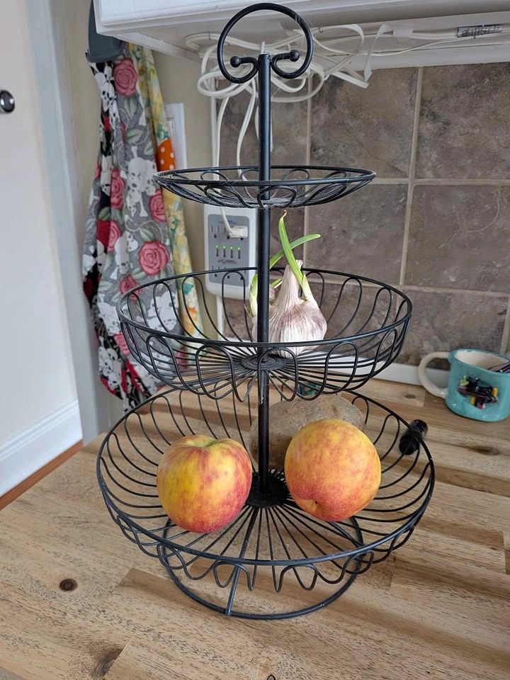 3-Tier Wire Fruit Basket