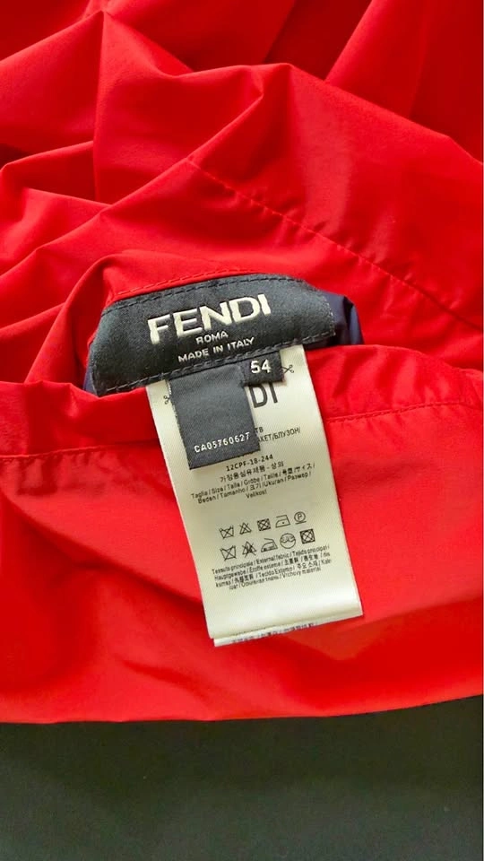 Fendi Bag Bugs Windbreaker Jacket