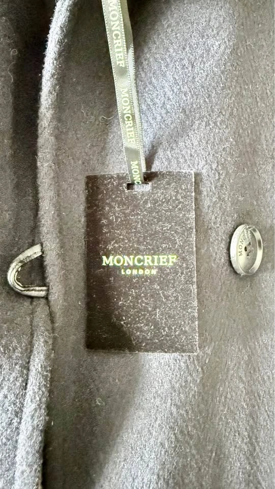 Moncrief London Navy Herringbone Overcoat - photo 2