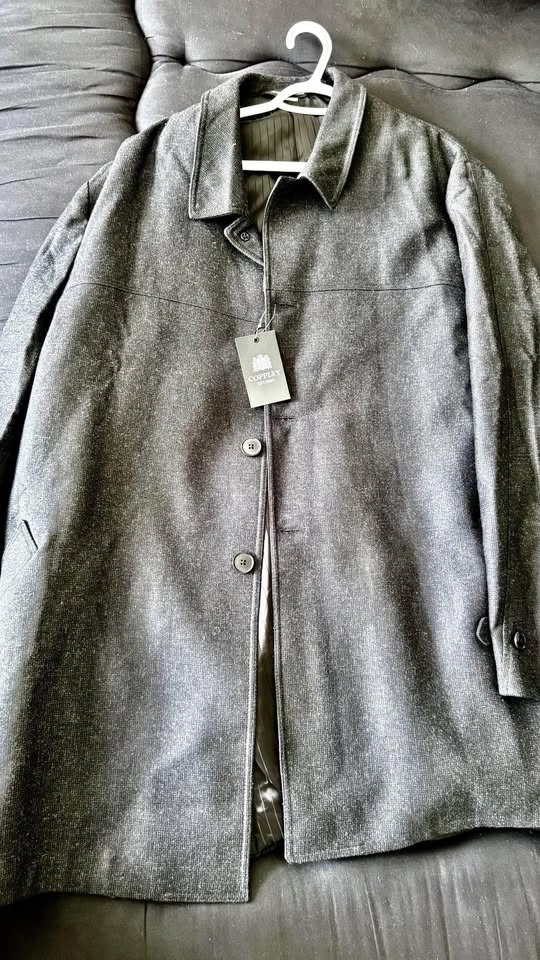 Coppley Neat Topcoat Grey Size 56/REG - photo 2