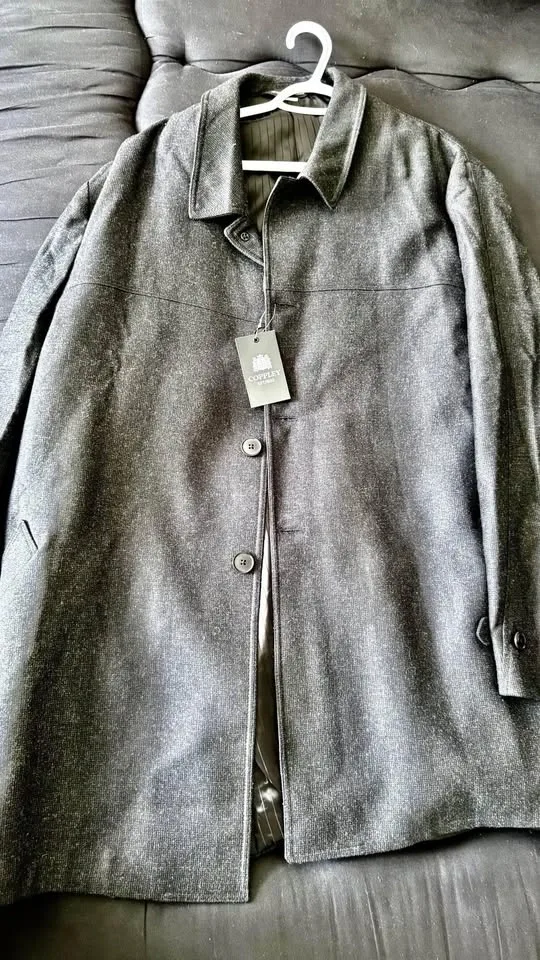 Coppley Neat Topcoat Grey Size 56/REG - photo 2
