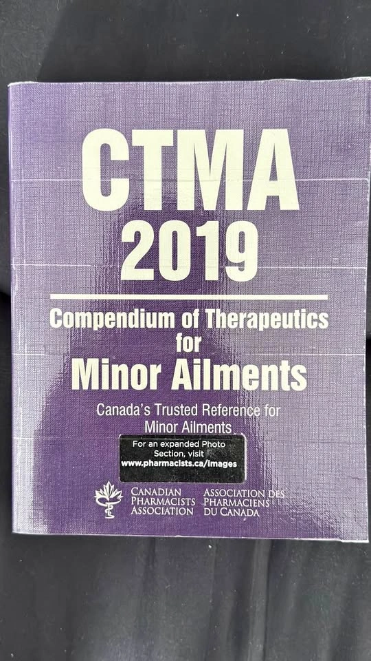 CTMA 2019 Compendium of Therapeutics for Minor Ailments