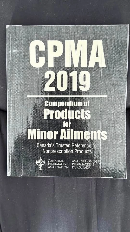 CPMA 2019 Compendium of Products for Minor Ailments