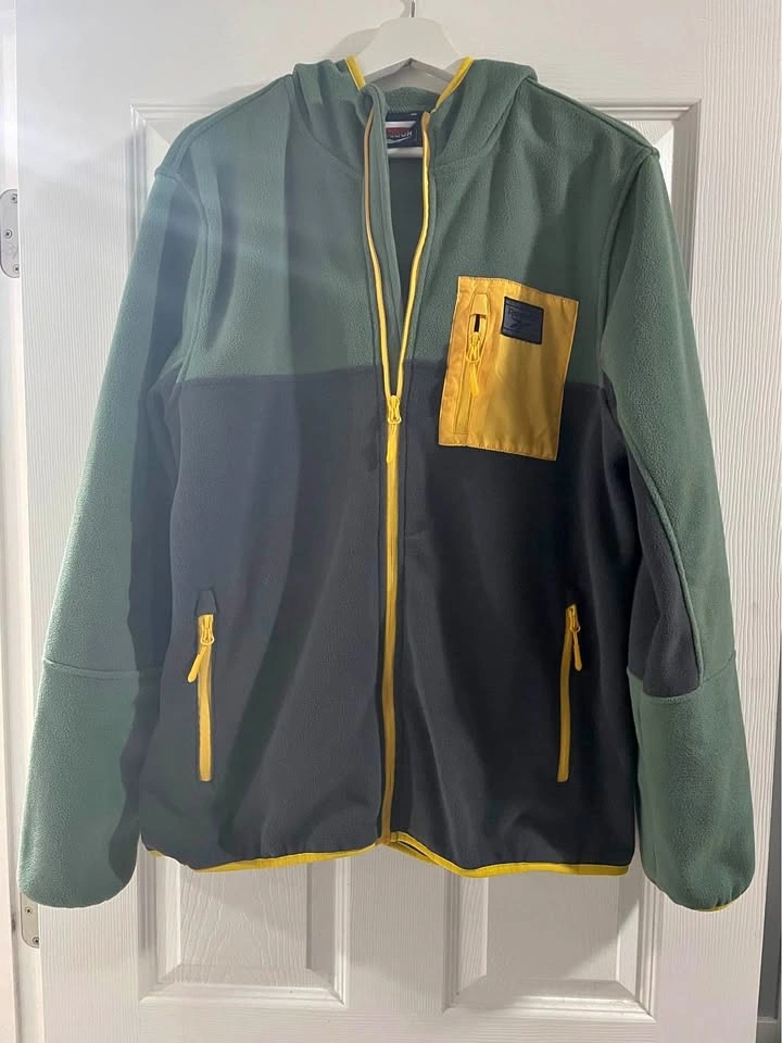 Reebok fleece hoodie - unisex men Medium / woman Large