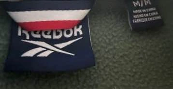 Reebok fleece hoodie - unisex men Medium / woman Large - photo 3
