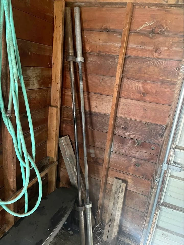 45 pound Olympic barbell