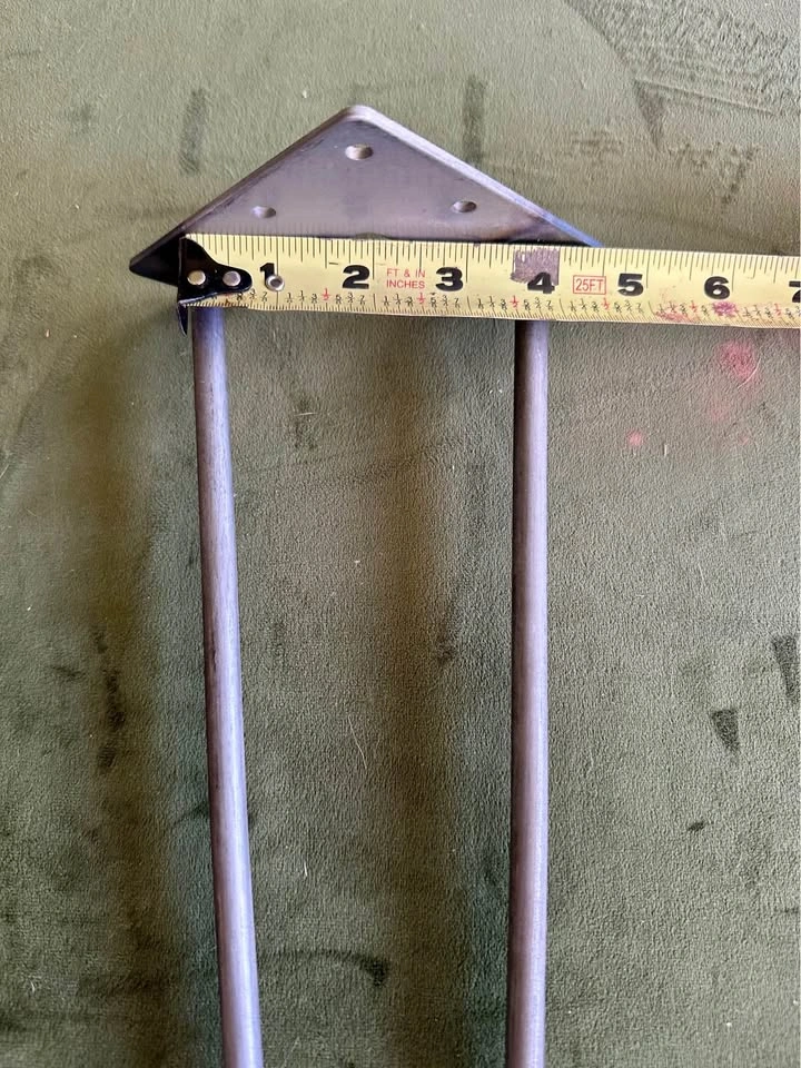 Metal Hairpin Legs - set of 3 - photo 4