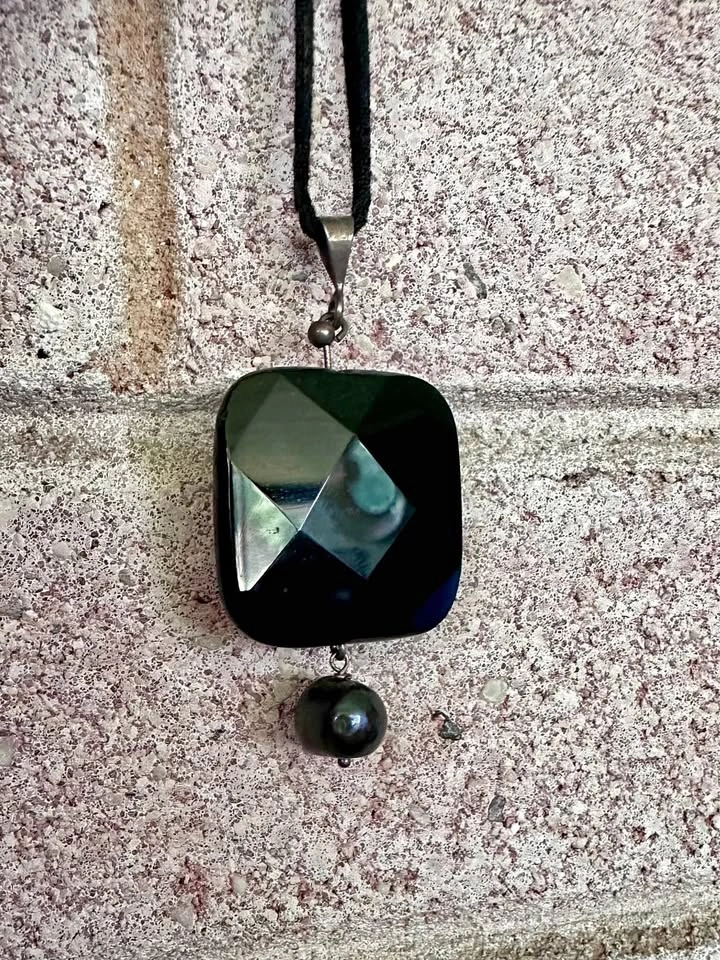Black Stone necklace