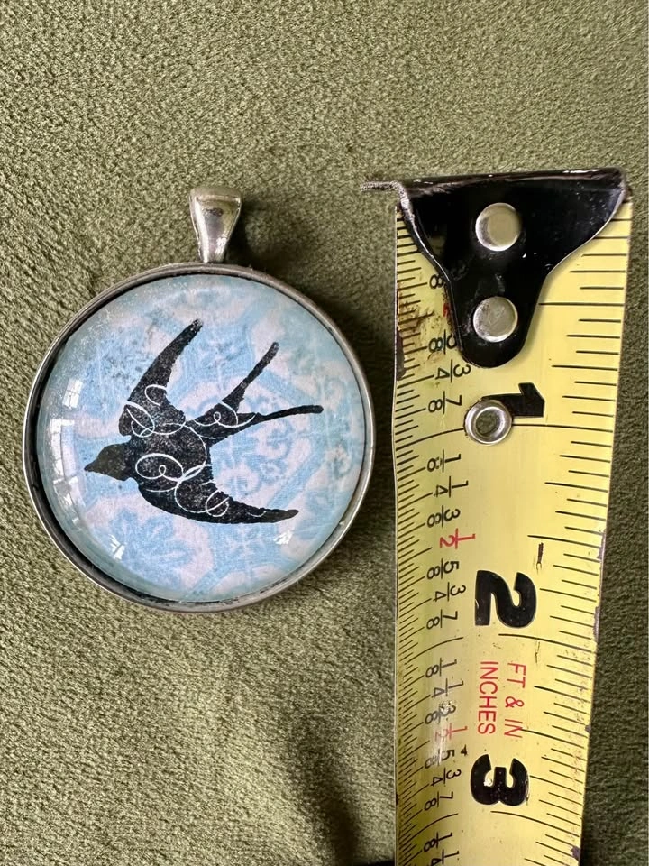 Bird necklace pendant - photo 4