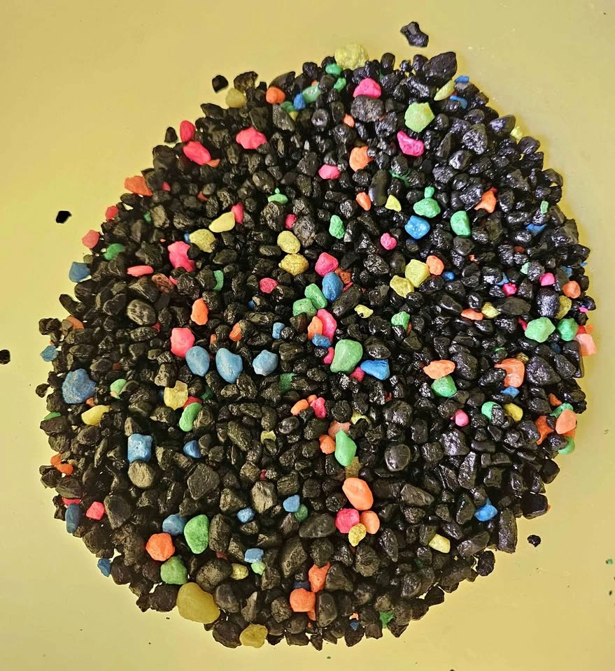 Rinsed and ready to use Glofish aquarium gravel, 1kg