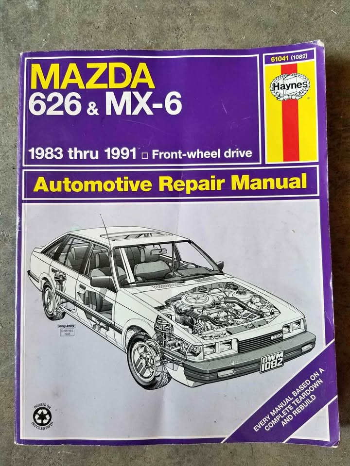 Haynes Mazda 626 & MX-6 Repair Manual