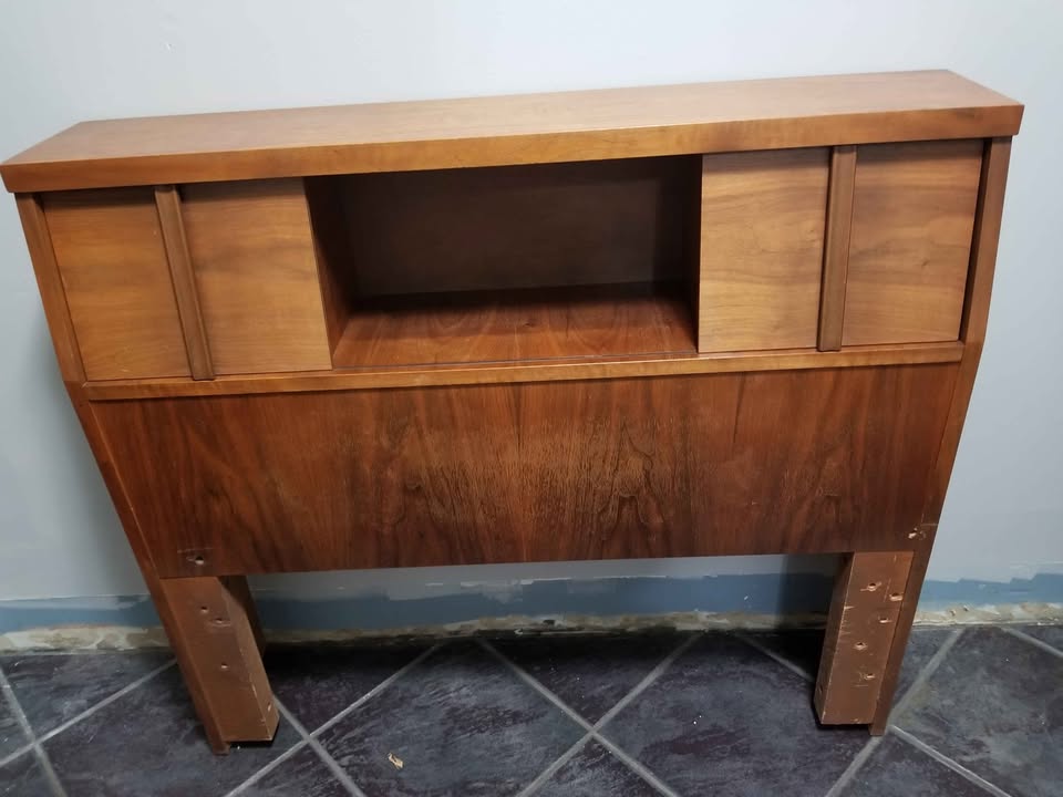 Mid-Century Bookshelf Headboard