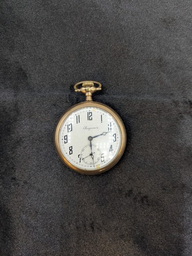 Vintage Sanguinet's Swiss Pocket Watch 7 Jewels Majestic Watch C - photo 4