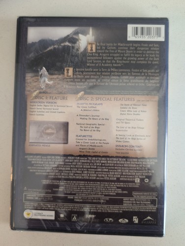 The Lord Of The Rings: The Return Of The King (2-Disc DVD) - photo 2