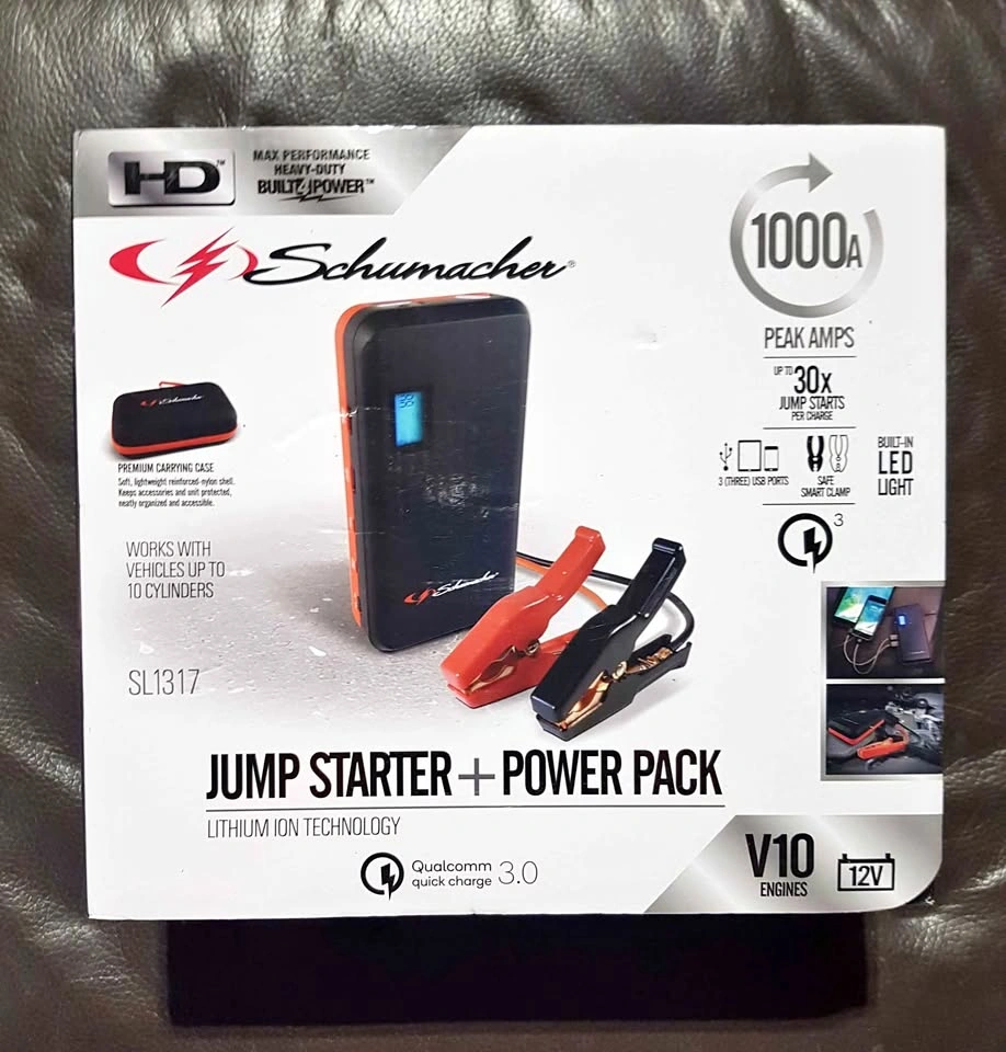 BRAND NEW jump starter and phone charger