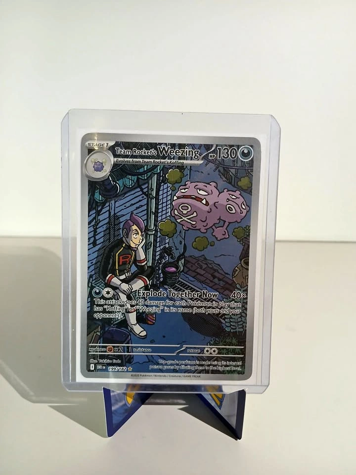 Pokemon Team Rocket's Weezing #199