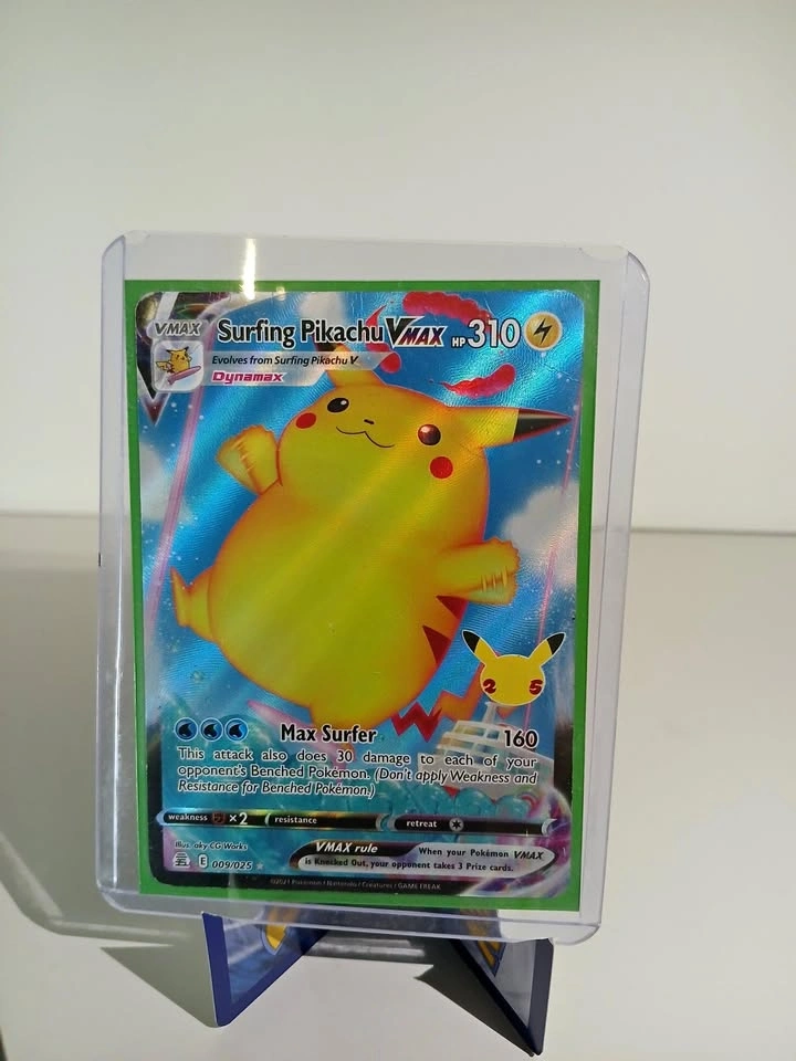 Pokemon Surfing Pikachu VMAX #9