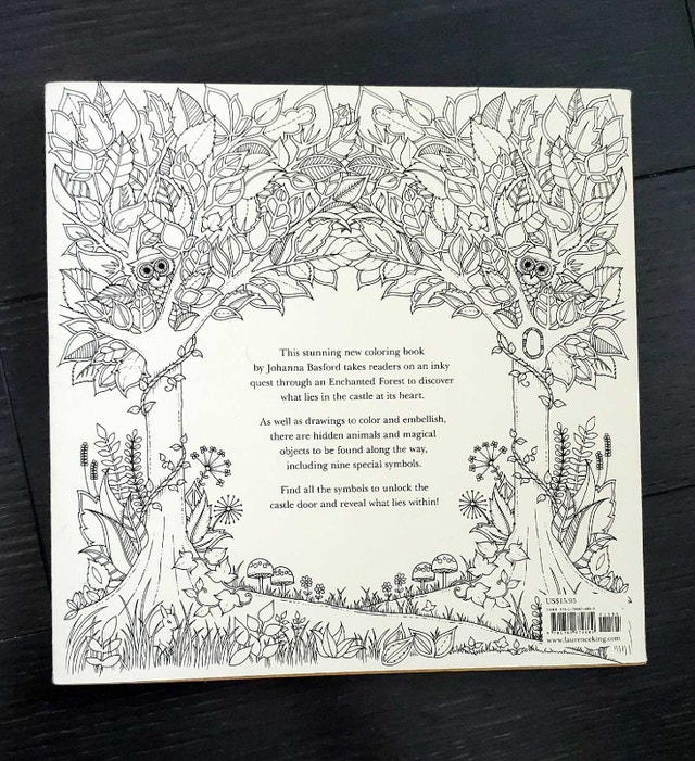 Johanna Basford Enchanted Forest Coloring Book - photo 2